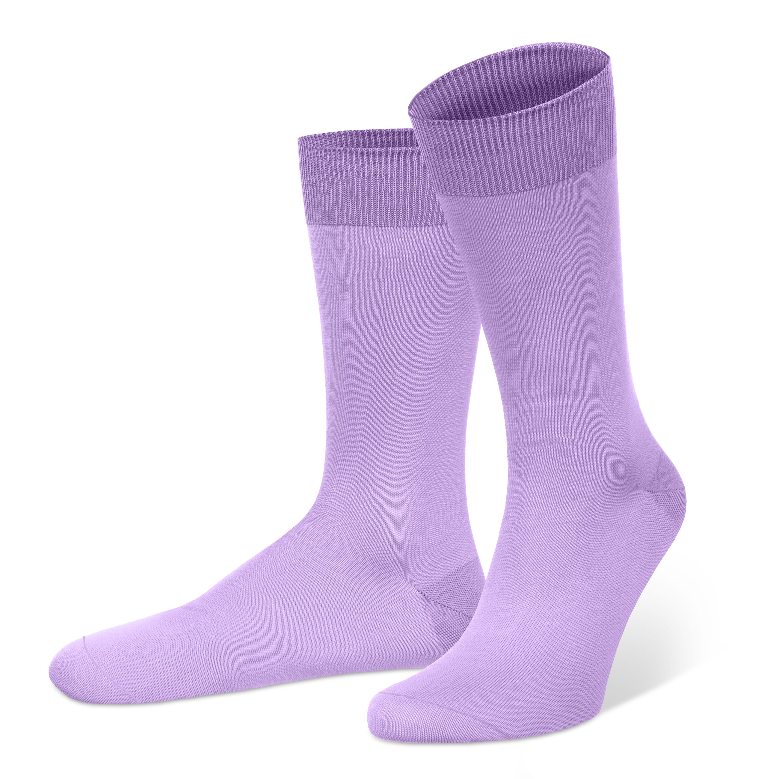 bsocks - Lavendel - Glatte Struktur, ohne Rippen