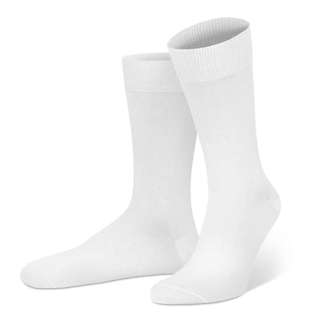 bsocks - Calf Socks White